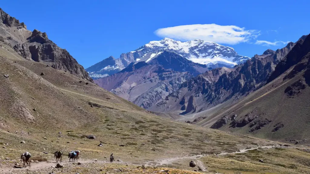 Aconcagua - sydamerikas högsta berg