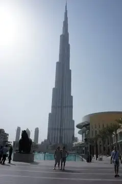 Foto av mig på Burj Khalifa