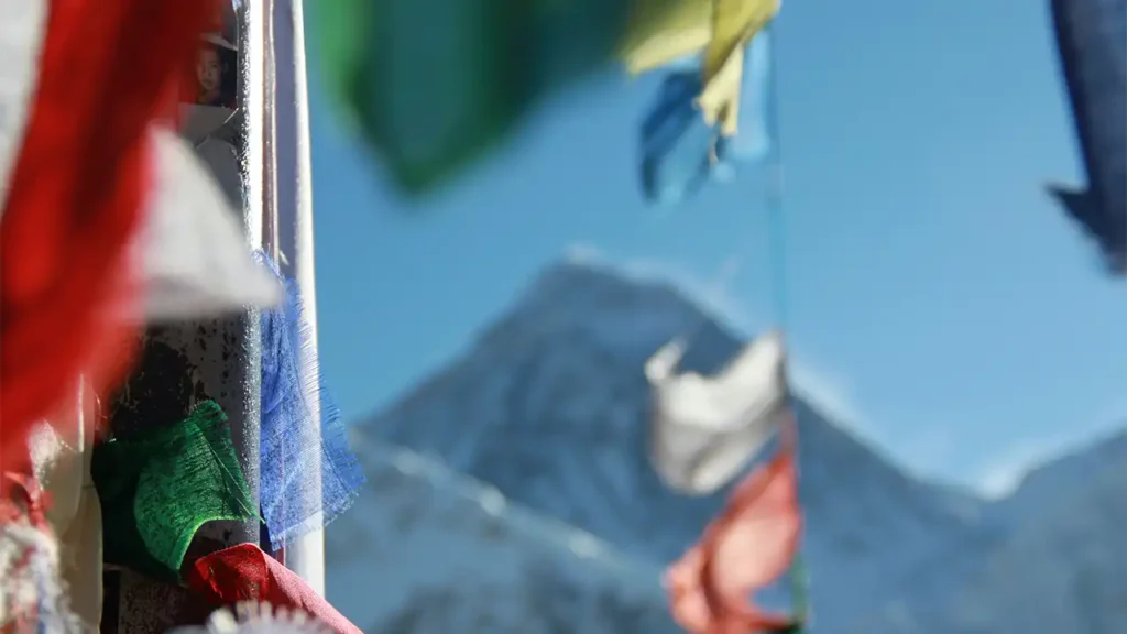 Mount Everest - asiens högsta berg