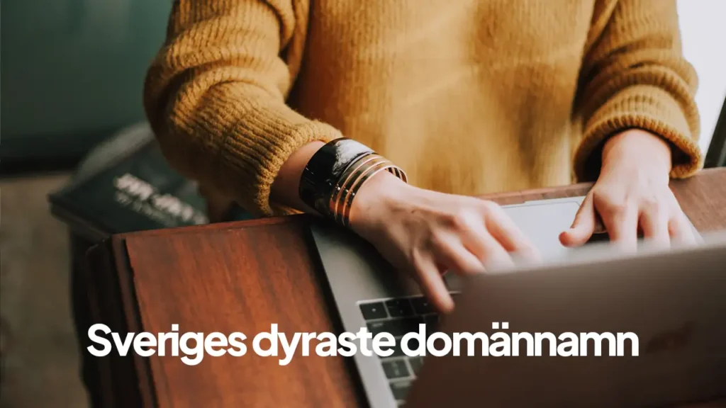 Sveriges dyraste domäner