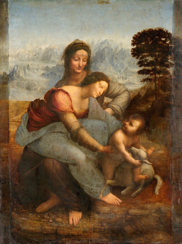 Anna själv tredje (The Virgin and Child with St. Anne)