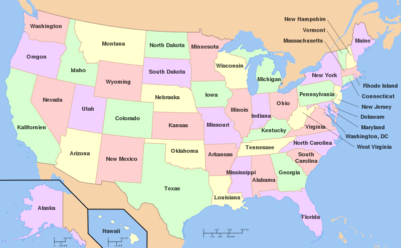 Delstater i USA