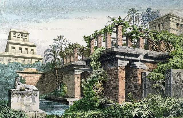 Babylons hängande trädgårdar